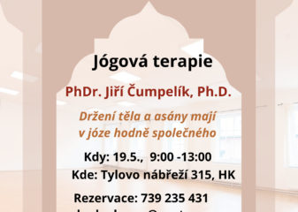 19.5. – PhDr. Jiří Čumpelík – Jógová terapie